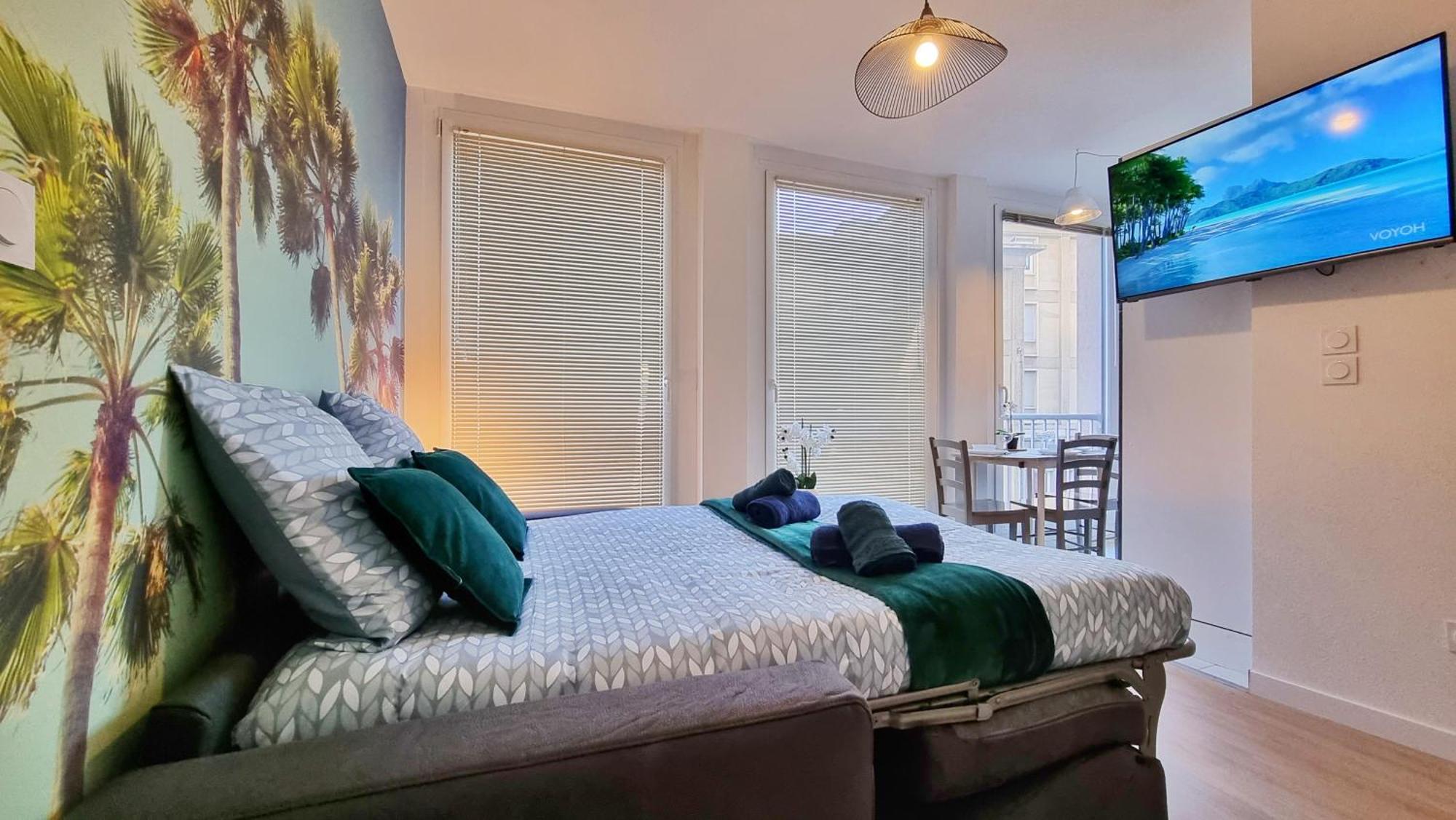 La Residence Evasion 2 - Original - Gare - Wifi - Relax Bnb Мюлуз Номер фото